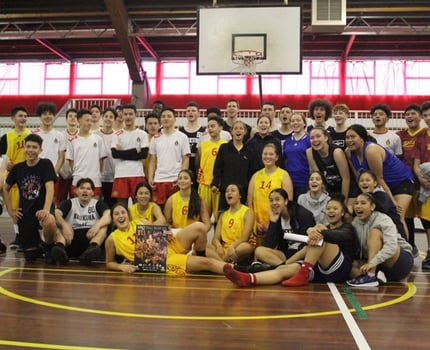 Our Local High School Players who attended the Tall Blacks Session