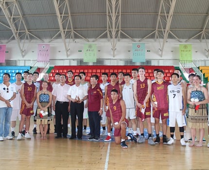 2019 China Tour Group with the top High School Team from Dalian, China