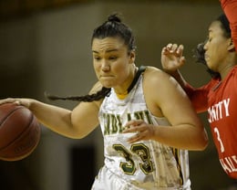 Former Te Koutu Head girl Matangiroa Flavell playing at midland