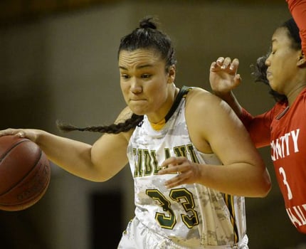 Former Te Koutu Head girl Matangiroa Flavell playing at midland