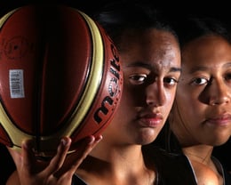  2013 Throwback of Pareunuora Pene & Awatea Leach who are both playing on scholarships in the USA right now